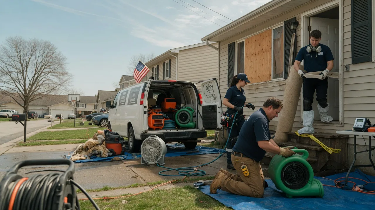Water Damage Restoration in Woodville, VA near me